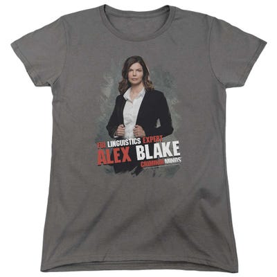 Criminal Minds Alex Blake Womens T-Shirt