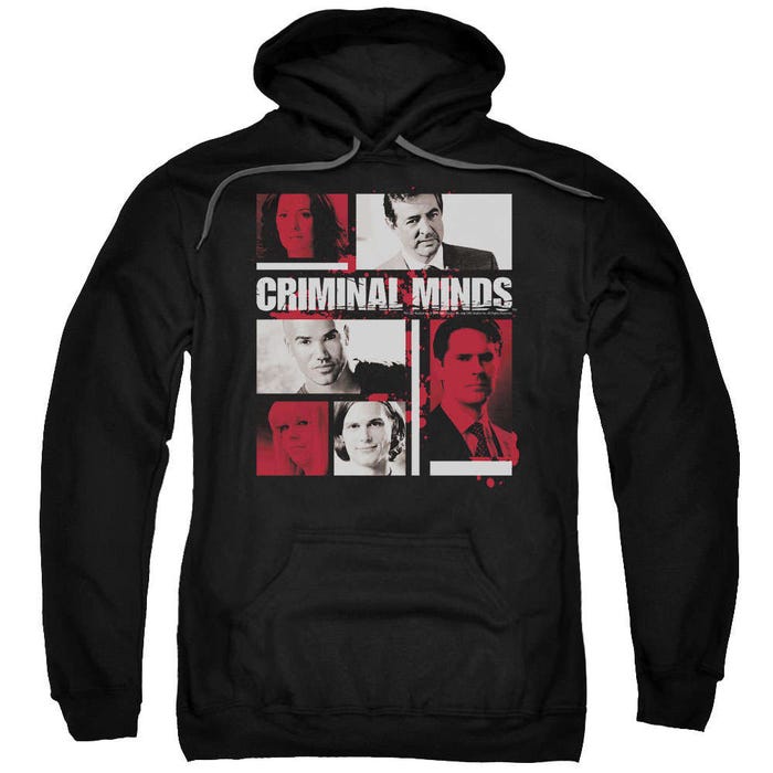 Criminal Minds Character Boxes Hoodie