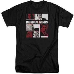 Criminal Minds Character Boxes Tall T-Shirt