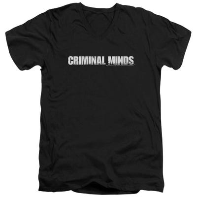 Criminal Minds Logo V-Neck T-Shirt