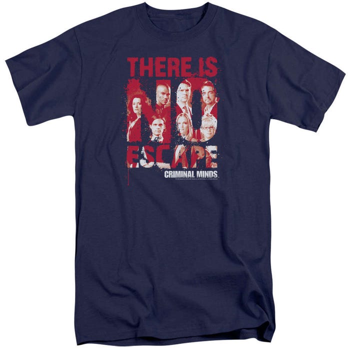 Criminal Minds There Is No Escape Tall T-Shirt