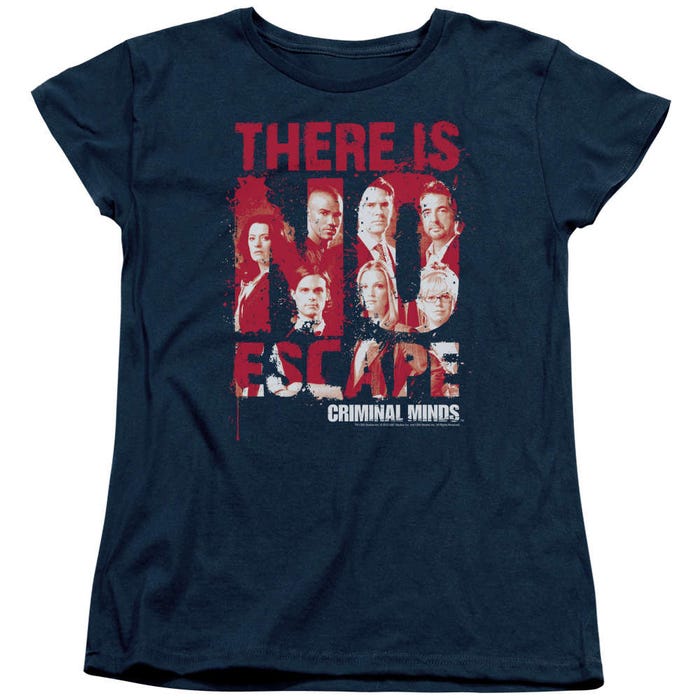 Criminal Minds There Is No Escape Womens T-Shirt