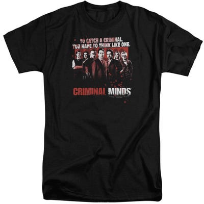 Criminal Minds Think Like A Criminal Tall T-Shirt