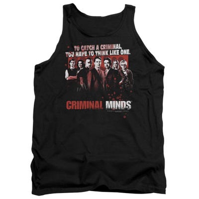 Criminal Minds Think Like A Criminal Tank Top