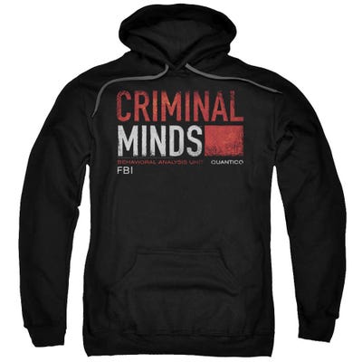 Criminal Minds Title Card Hoodie