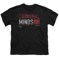 Criminal Minds Title Card Kids T-Shirt