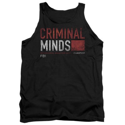 Criminal Minds Title Card Tank Top