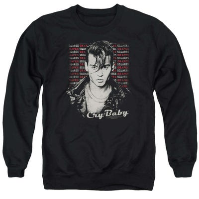 Cry Baby Drapes & Squares Movie Poster Sweatshirt