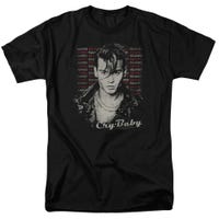 Cry Baby Drapes & Squares Movie Poster T-Shirt