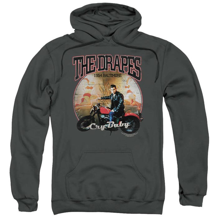 Cry Baby The Drapes 1954 Balitmore Bike Club Hoodie