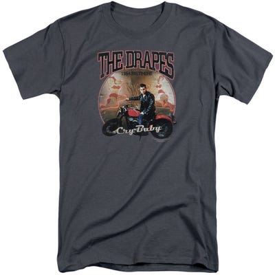 Cry Baby The Drapes 1954 Balitmore Bike Club Tall T-Shirt