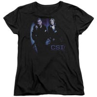 CSI At The Scene Womens T-Shirt