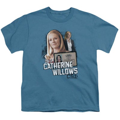 CSI Catherine Willows Kids T-Shirt