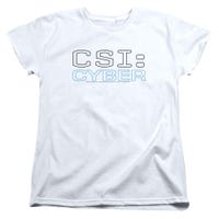 CSI: Cyber Logo Womens T-Shirt