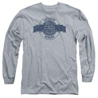 CSI Distressed Logo Las Vegas Badge Long Sleeve Shirt