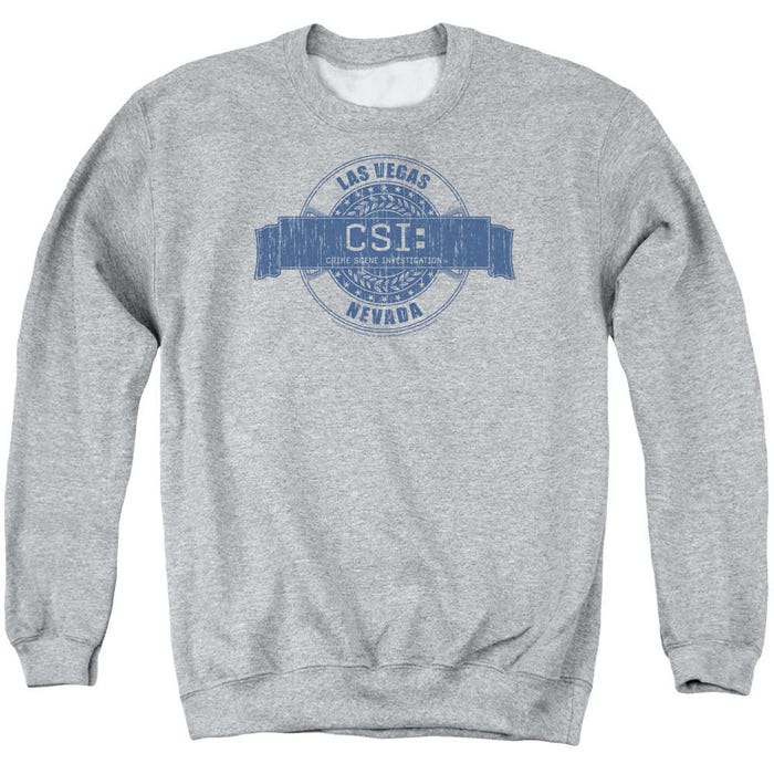 CSI Distressed Logo Las Vegas Badge Sweatshirt