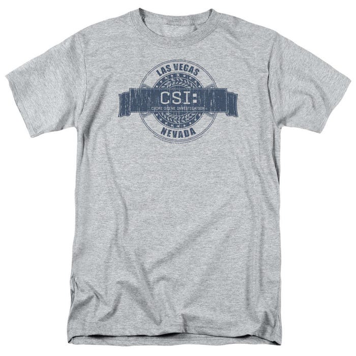CSI Distressed Logo Las Vegas Badge T-Shirt