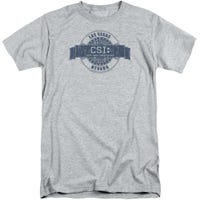 CSI Distressed Logo Las Vegas Badge Tall T-Shirt