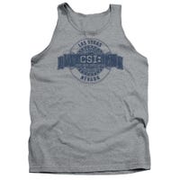 CSI Distressed Logo Las Vegas Badge Tank Top
