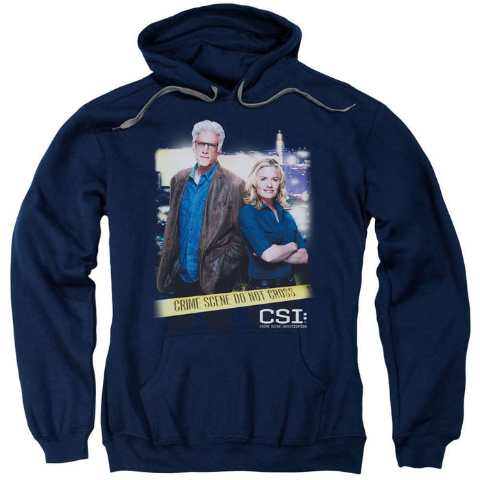 CSI Do Not Cross Crime Scene Hoodie