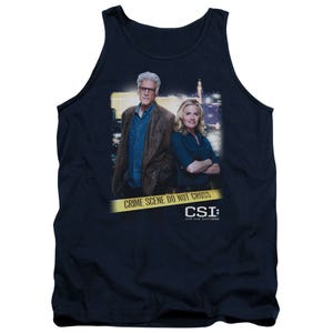 CSI Do Not Cross Crime Scene Tank Top