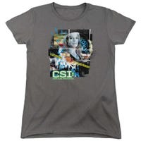CSI Evidence Collage Womens T-Shirt