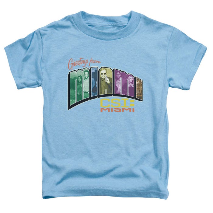 CSI Greeting From Miami Toddler T-Shirt
