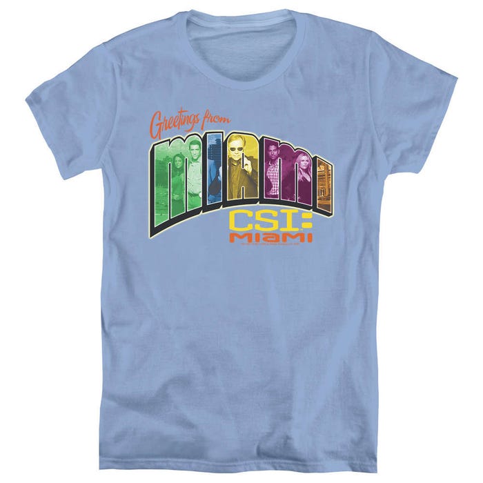 CSI Greeting From Miami Women's T-Shirt