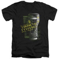 CSI I Drank The Evidence V-Neck T-Shirt