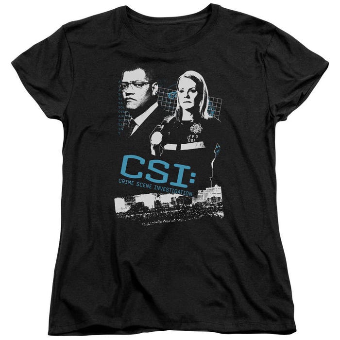CSI Investigate This Womens T-Shirt