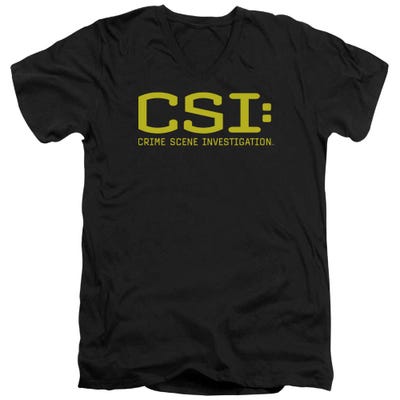 CSI Logo V-Neck T-Shirt