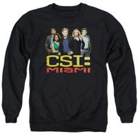 CSI Miami The Cast In Black Sweatshirt