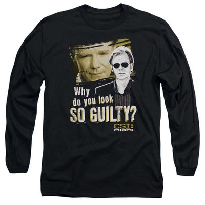 CSI Miami Why So Guilty Long Sleeve Shirt