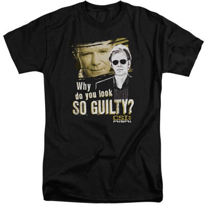 CSI Miami Why So Guilty Tall T-Shirt