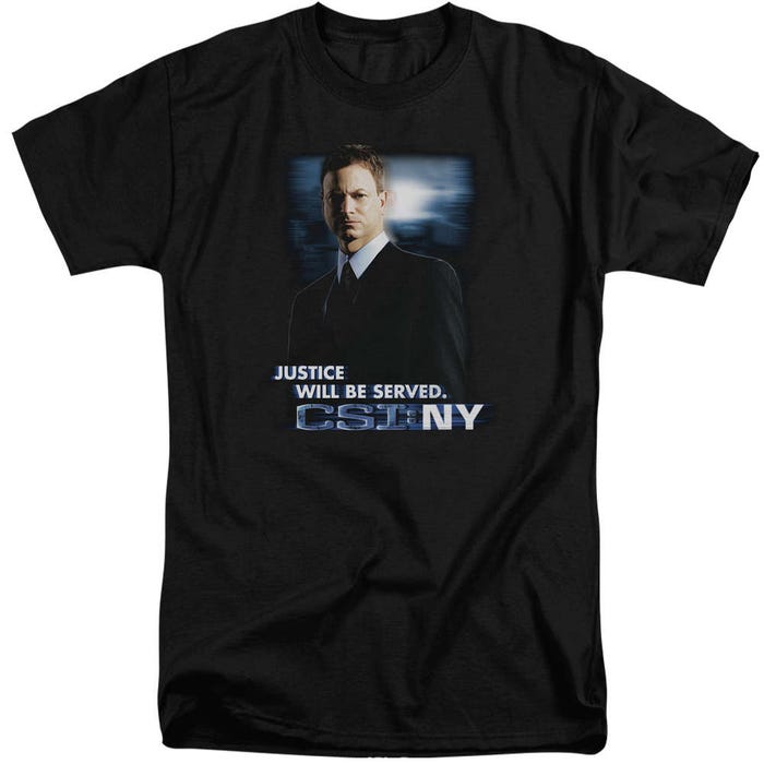 CSI New York Justice Served Tall T-Shirt