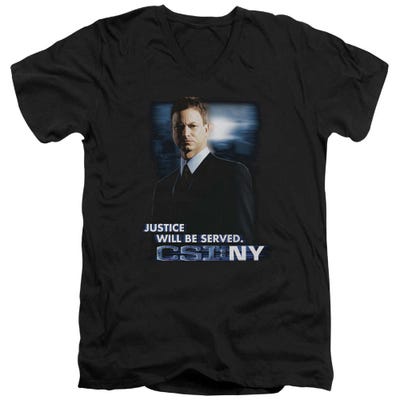 CSI New York Justice Served V-Neck T-Shirt