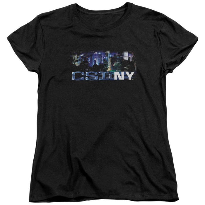 CSI New York Never Rests Womens T-Shirt