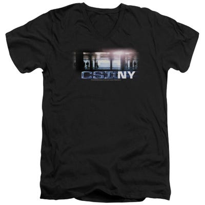 CSI New York Subway V-Neck T-Shirt