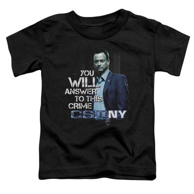 CSI New York You Will Answer For This Crime Toddler T-Shirt