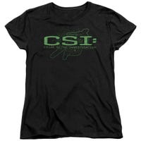 CSI Sketchy Shadow Womens T-Shirt