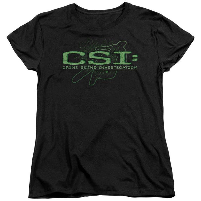 CSI Sketchy Shadow Womens T-Shirt