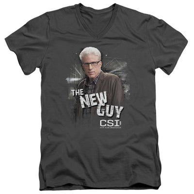 CSI The New Guy V-Neck T-Shirt