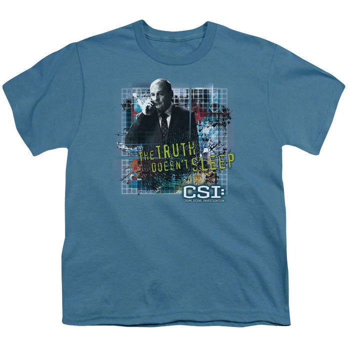 CSI Truth Doesn't Sleep Kids T-Shirt