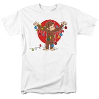 Curious George Christmas Lights T-Shirt