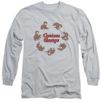 Curious George Rolling Fun Der Monkey Long Sleeve Shirt
