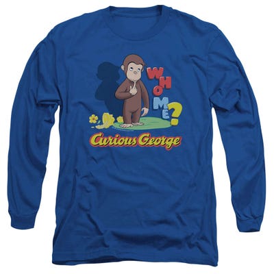 Curious George Who Me? Long Sleeve Shirt