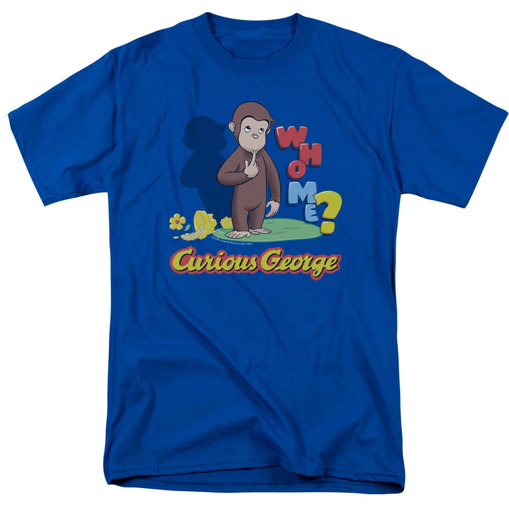 Curious George Heathered George Kids Youth T Shirt Licensed Cartoon Tee Sand 