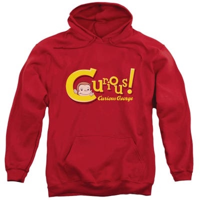 Curious Geroge Classic Curious! Logo Hoodie