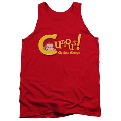 Curious Geroge Classic Curious! Logo Tank Top