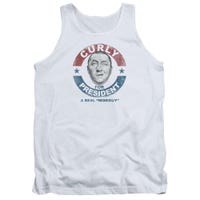 Curly For President A real Wise Guy Three Stooges Tank Top